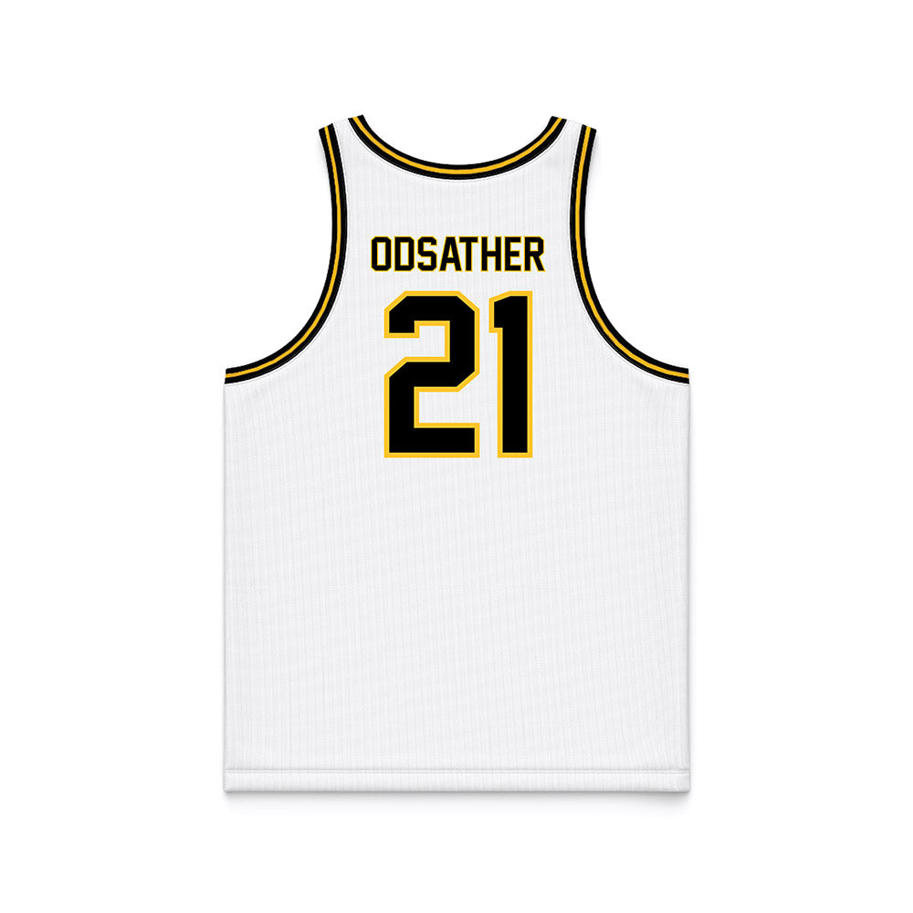 PLU - NCAA Men's Basketball : Dane Odsather - White Basketball Jersey-1