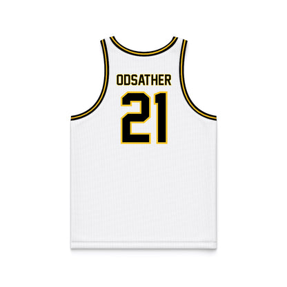 PLU - NCAA Men's Basketball : Dane Odsather - White Basketball Jersey-1