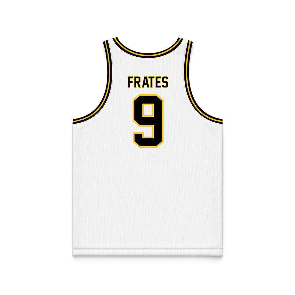 PLU - NCAA Men's Basketball : Hunter Frates - White Basketball Jersey-1