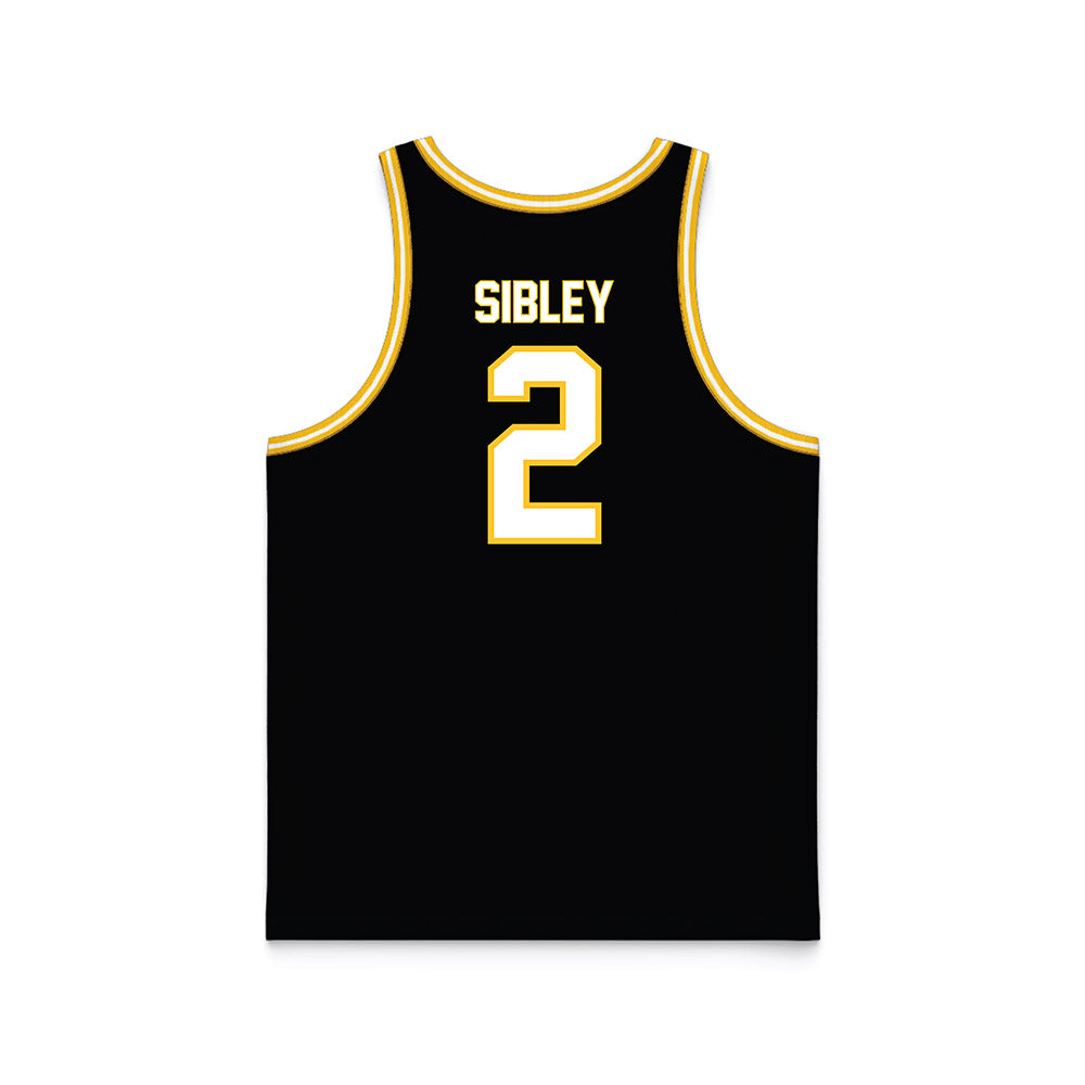 PLU - NCAA Men's Basketball : Jeremiah Sibley - Black Basketball Jersey-1