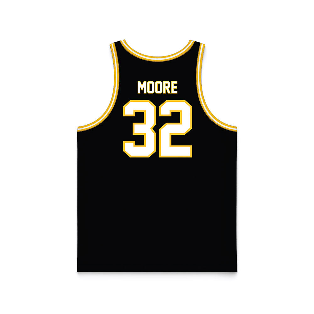 PLU - NCAA Men's Basketball : Nathan Moore - Black Basketball Jersey-1