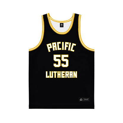 PLU - NCAA Men's Basketball : Christian Thomas - Black Basketball Jersey-0