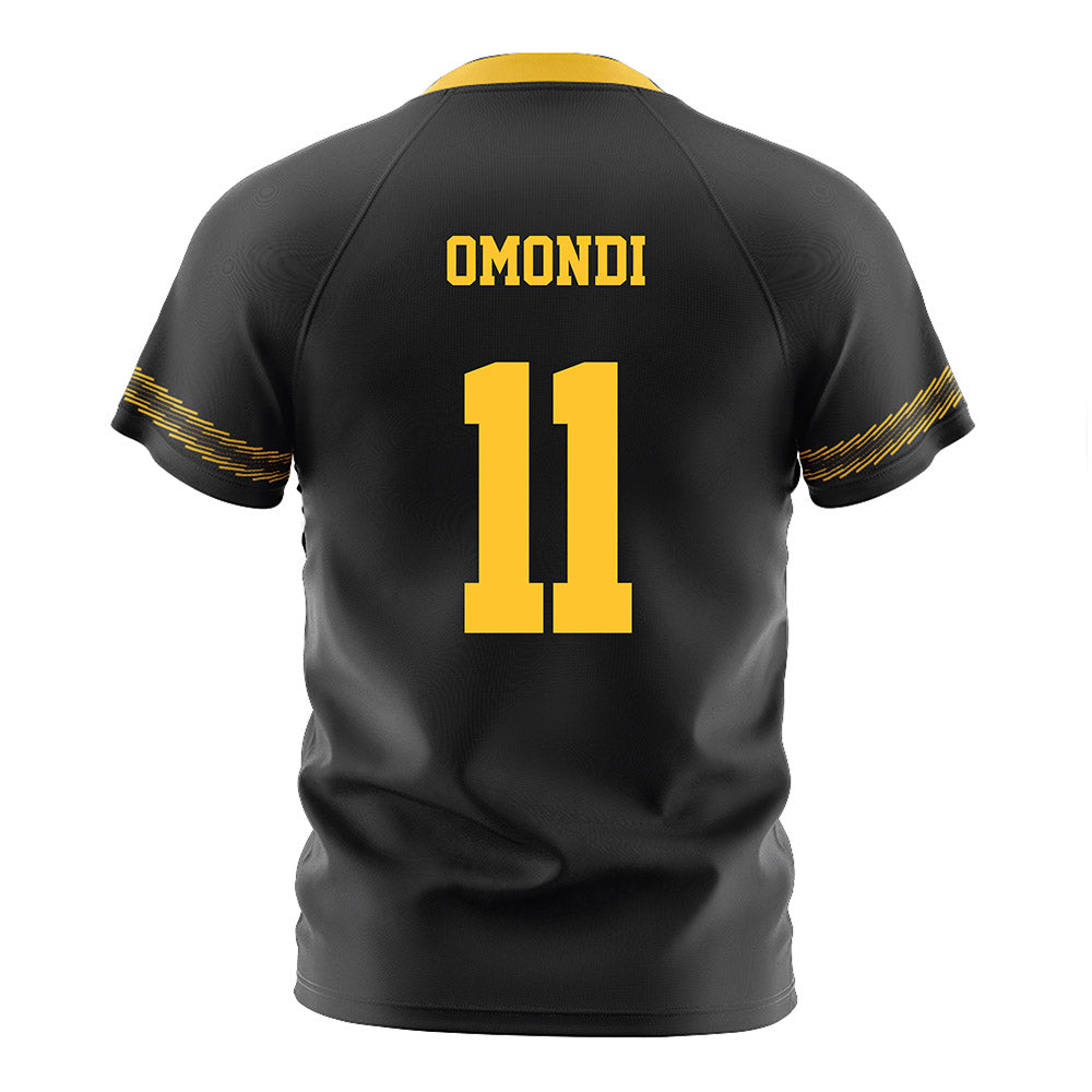 PLU - NCAA Men's Soccer : Alvin Omondi - Black Soccer Jersey-1