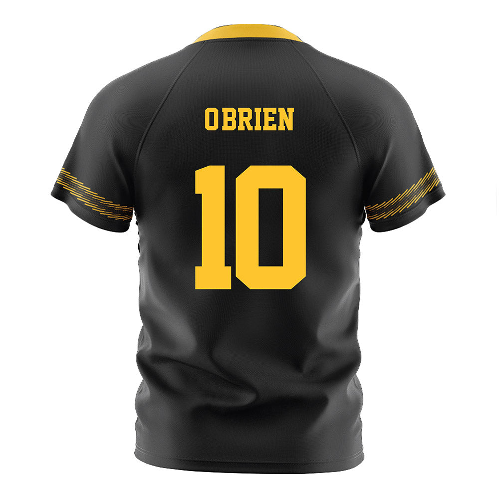 PLU - NCAA Men's Soccer : Connor O'Brien - Black Soccer Jersey-1