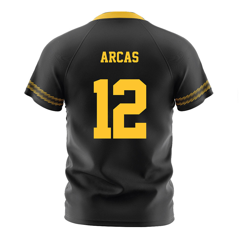 PLU - NCAA Men's Soccer : Noah Arcas - Black Soccer Jersey-1