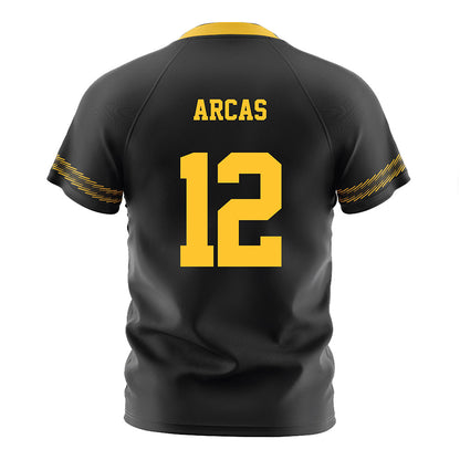PLU - NCAA Men's Soccer : Noah Arcas - Black Soccer Jersey-1