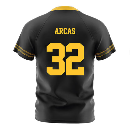 PLU - NCAA Men's Soccer : Noah Arcas - Black Soccer Jersey-1