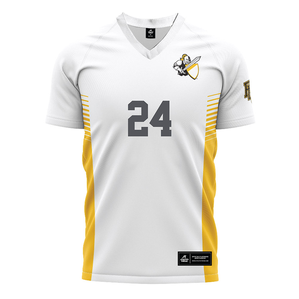 PLU - NCAA Women's Soccer : Emily Meigs - White Soccer Jersey-0