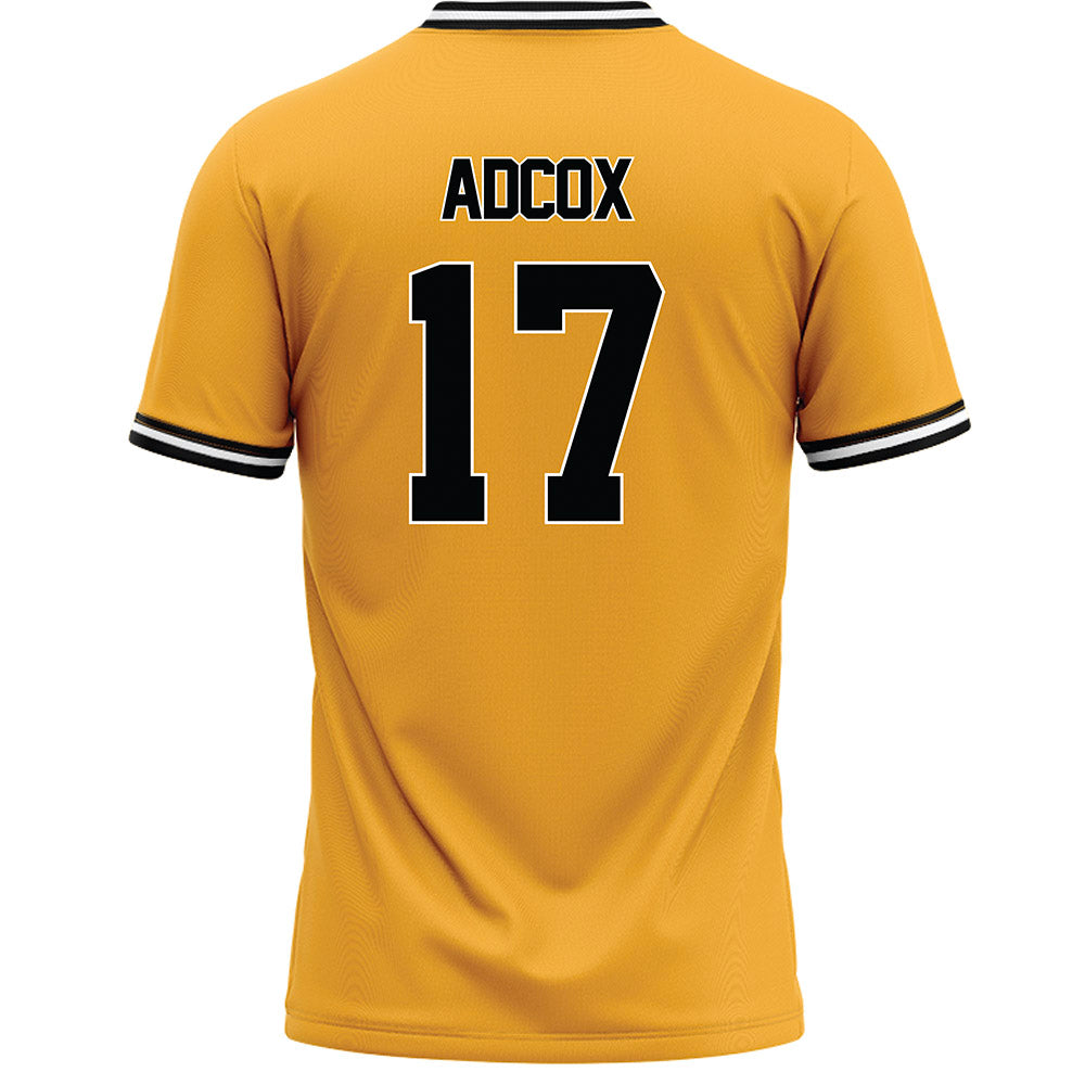 PLU - NCAA Baseball : Brayden Adcox - Gold Baseball Jersey