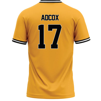 PLU - NCAA Baseball : Brayden Adcox - Gold Baseball Jersey