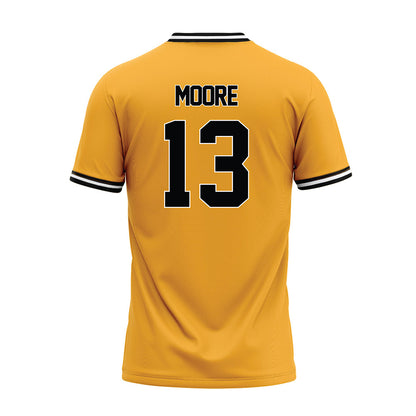 PLU - NCAA Baseball : Ryan Moore - Gold Jersey-1