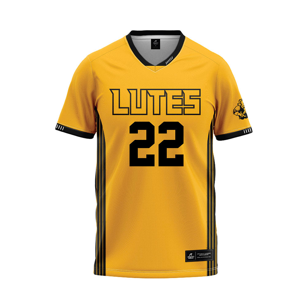  - NCAA Softball : Kamalani Doctor - Gold Baseball Jersey-0