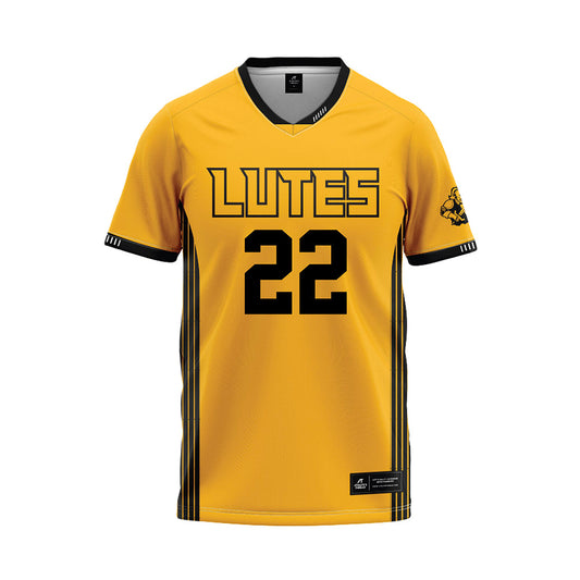  - NCAA Softball : Kamalani Doctor - Gold Baseball Jersey-0