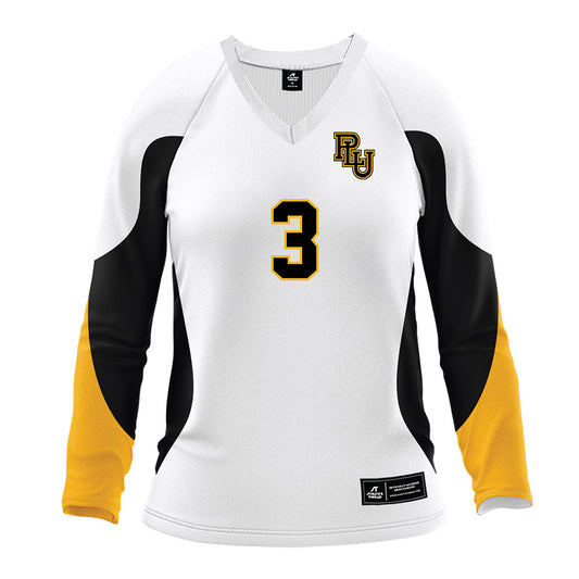 PLU - NCAA Women's Volleyball : Scarlett Schubert - White Volleyball Jersey-0