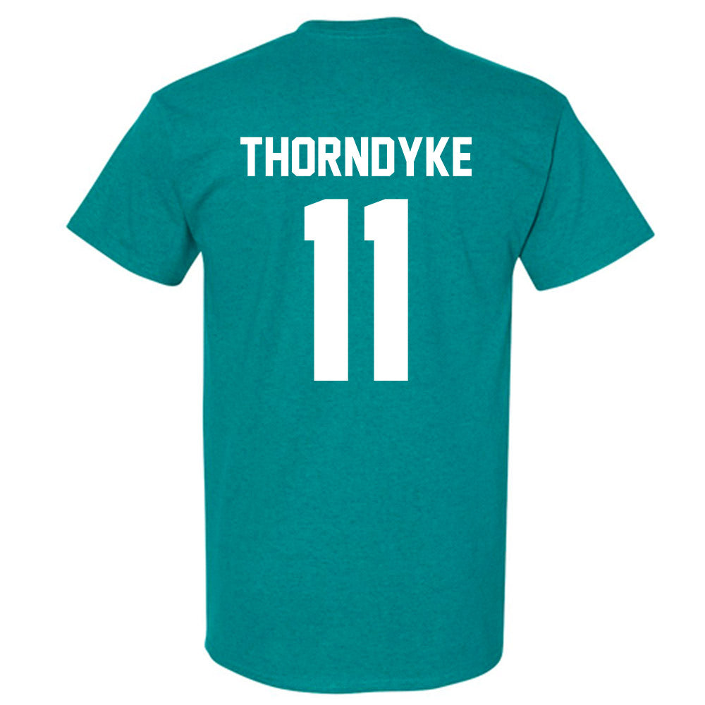 Coastal Carolina - NCAA Baseball : Colby Thorndyke - Classic Fashion Shersey T-Shirt-1