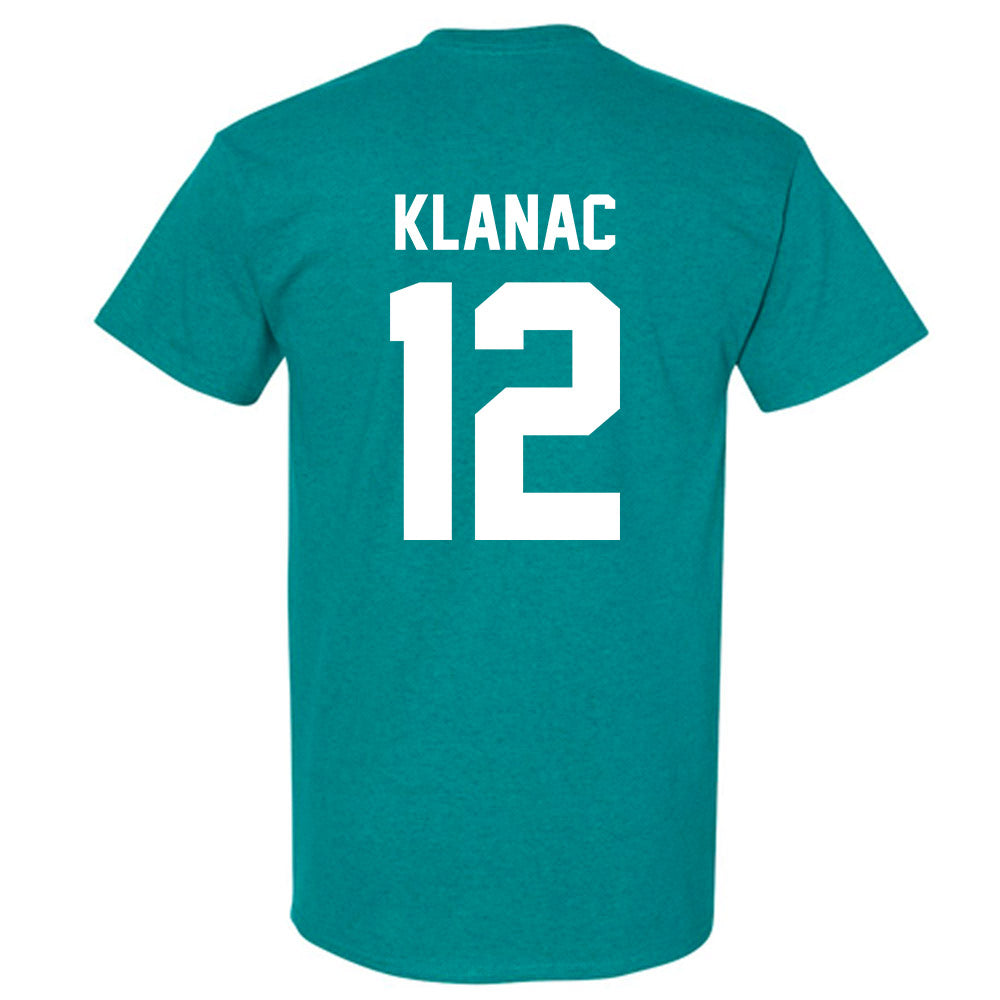 Coastal Carolina - NCAA Women's Basketball : Olivia Klanac - Classic Fashion Shersey T-Shirt-1