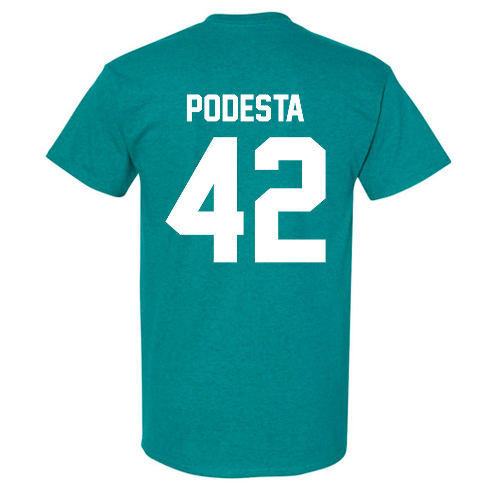 Coastal Carolina - NCAA Football : Roland Podesta - Classic Fashion Shersey T-Shirt-1