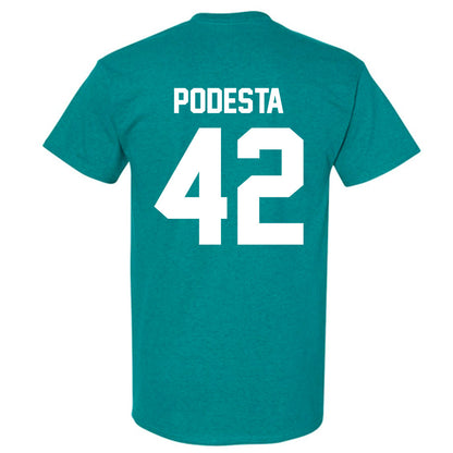 Coastal Carolina - NCAA Football : Roland Podesta - Classic Fashion Shersey T-Shirt-1