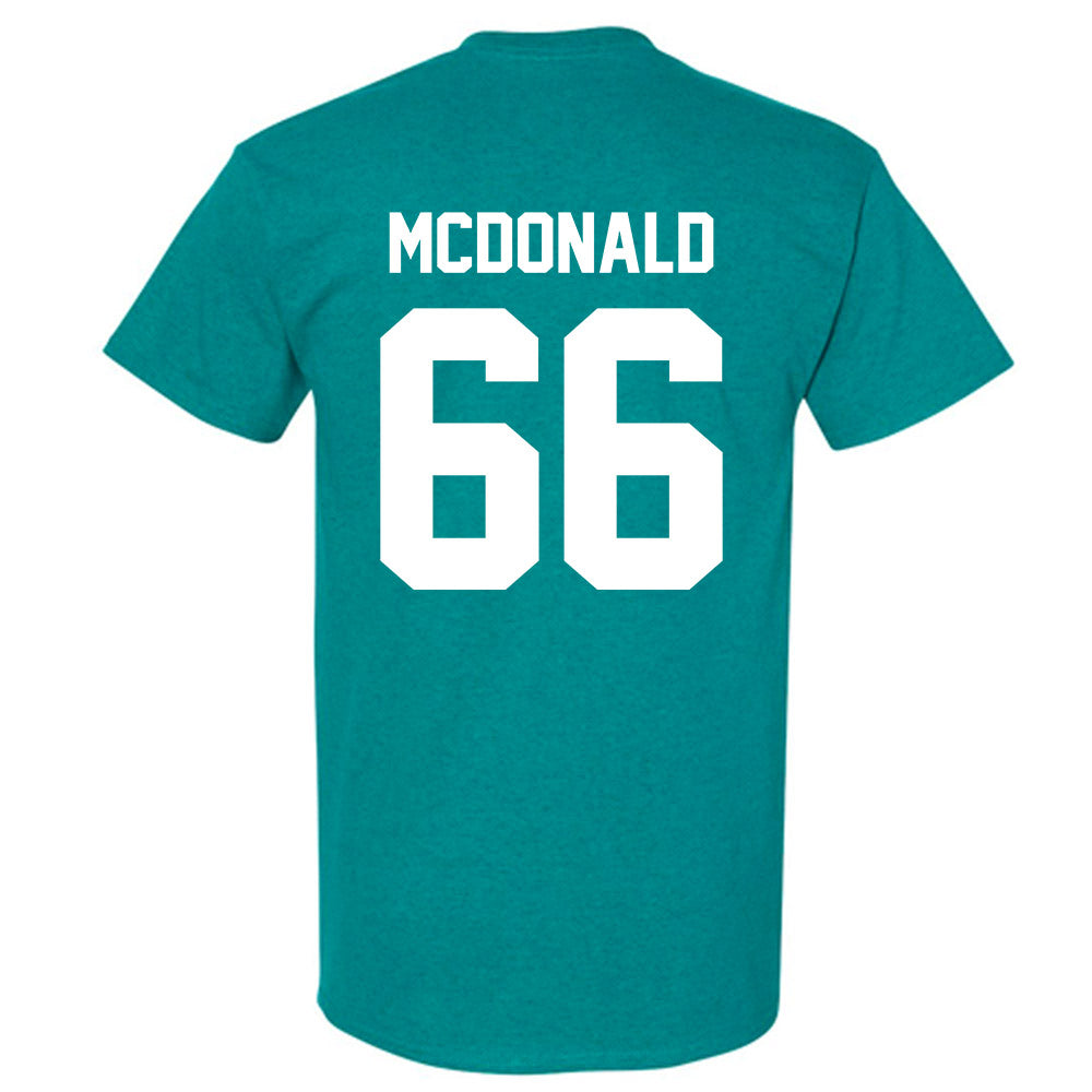 Coastal Carolina - NCAA Football : Kain McDonald - Classic Fashion Shersey T-Shirt-1