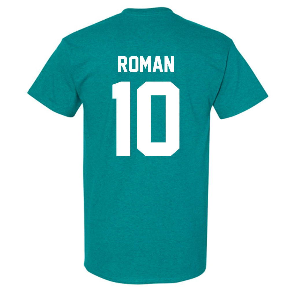Coastal Carolina - NCAA Football : Travis Roman - Classic Fashion Shersey T-Shirt-1