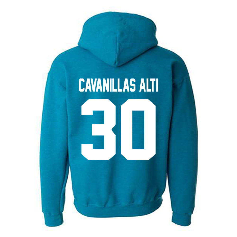 Coastal Carolina - NCAA Football : Nicolas Cavanillas Alti - Classic Fashion Shersey Hooded Sweatshirt-1