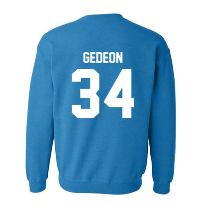 Coastal Carolina - NCAA Football : Wyatt Gedeon - Classic Fashion Shersey Crewneck Sweatshirt-1