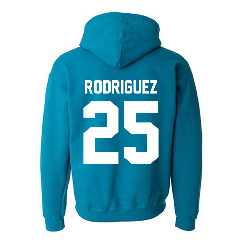 Coastal Carolina - NCAA Women's Soccer : Corinne Rodriguez - Classic Fashion Shersey Hooded Sweatshirt-1