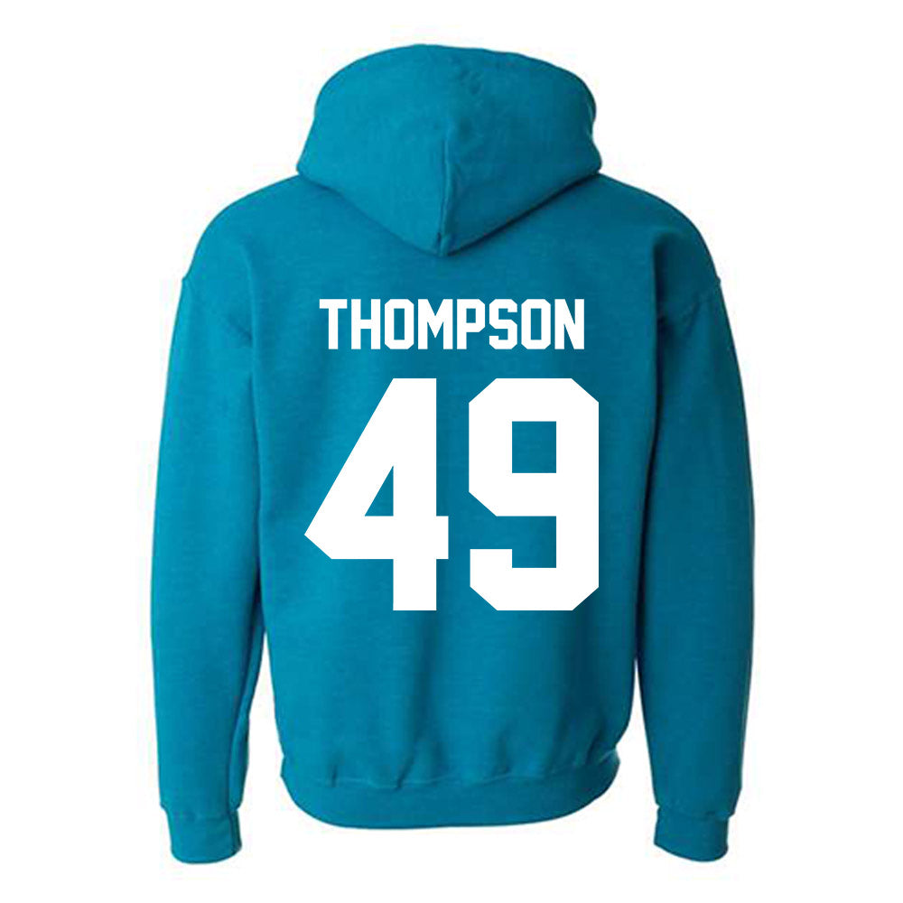 Coastal Carolina - NCAA Football : Shaikh Thompson - Classic Fashion Shersey Hooded Sweatshirt-1