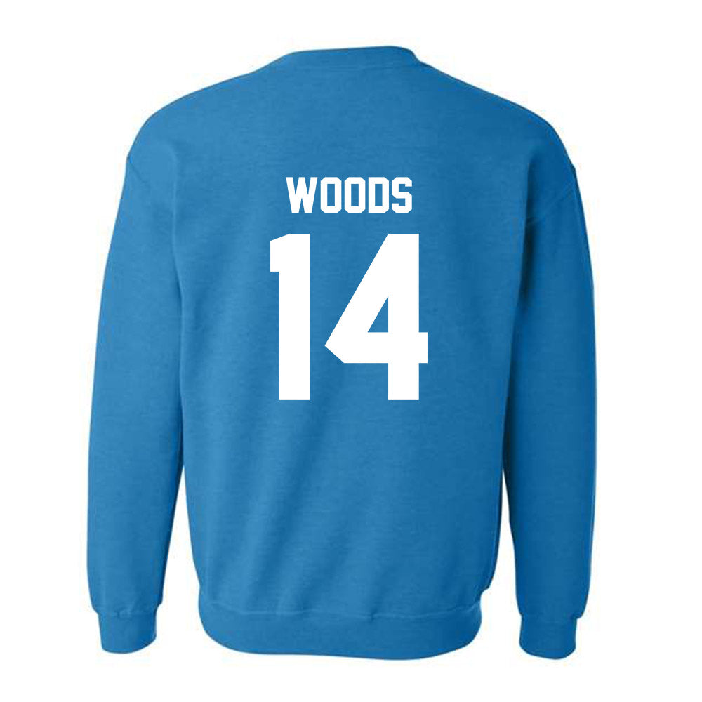 Coastal Carolina - NCAA Football : Myles Woods - Classic Fashion Shersey Crewneck Sweatshirt-1