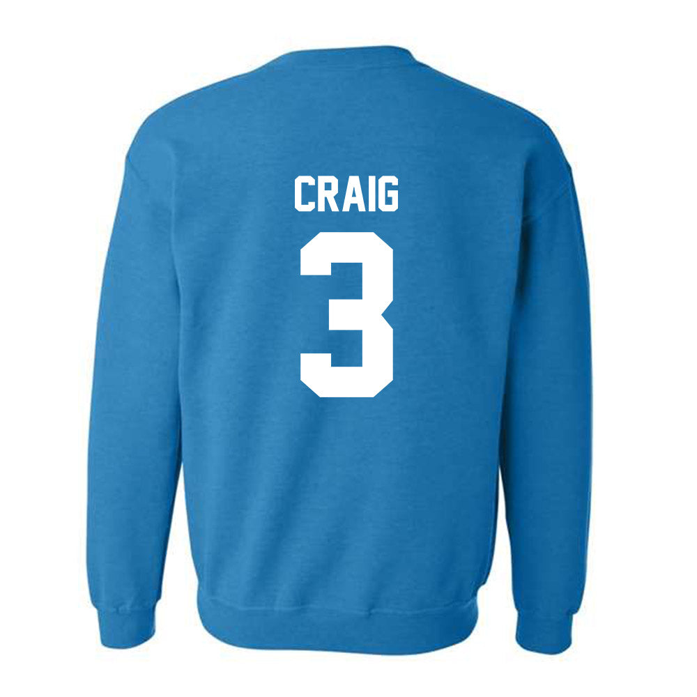 Coastal Carolina - NCAA Men's Basketball : Dajohn Craig - Classic Fashion Shersey Crewneck Sweatshirt-1
