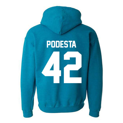 Coastal Carolina - NCAA Football : Roland Podesta - Classic Fashion Shersey Hooded Sweatshirt-1