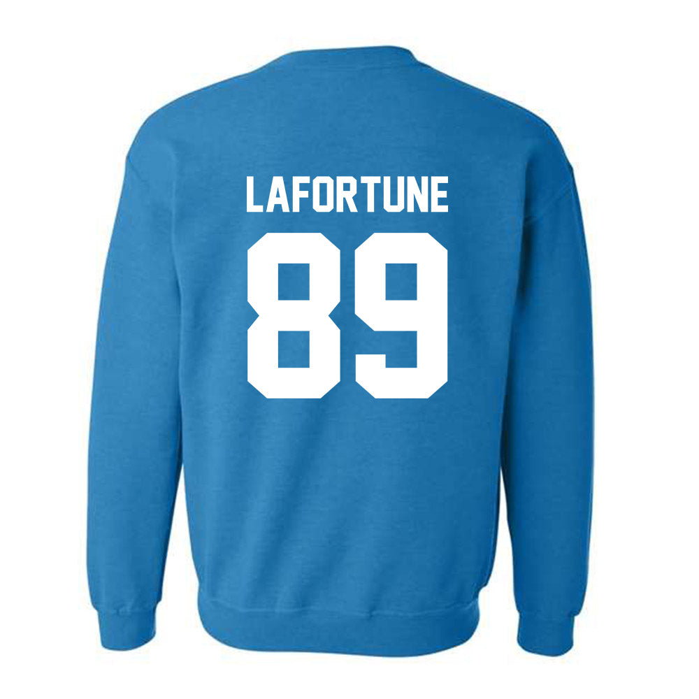 Coastal Carolina - NCAA Football : Tamarion Lafortune - Classic Fashion Shersey Crewneck Sweatshirt-1