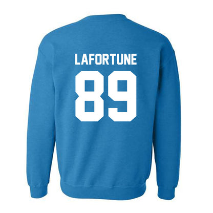 Coastal Carolina - NCAA Football : Tamarion Lafortune - Classic Fashion Shersey Crewneck Sweatshirt-1