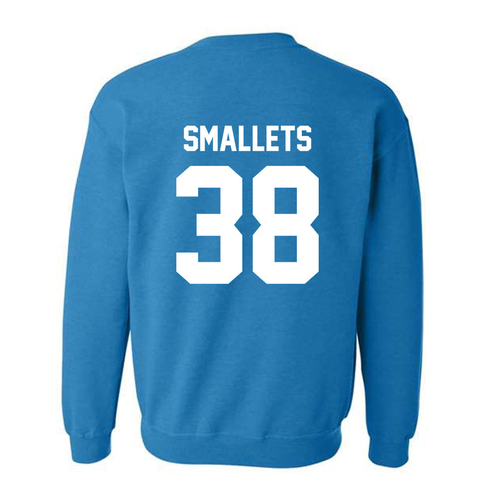 Coastal Carolina - NCAA Baseball : Jackson Smallets - Classic Fashion Shersey Crewneck Sweatshirt-1