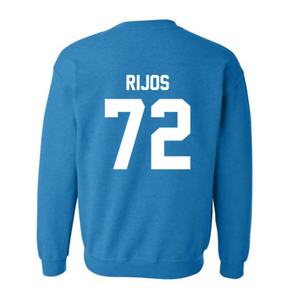 Coastal Carolina - NCAA Football : Dominic Rijos - Classic Fashion Shersey Crewneck Sweatshirt-1