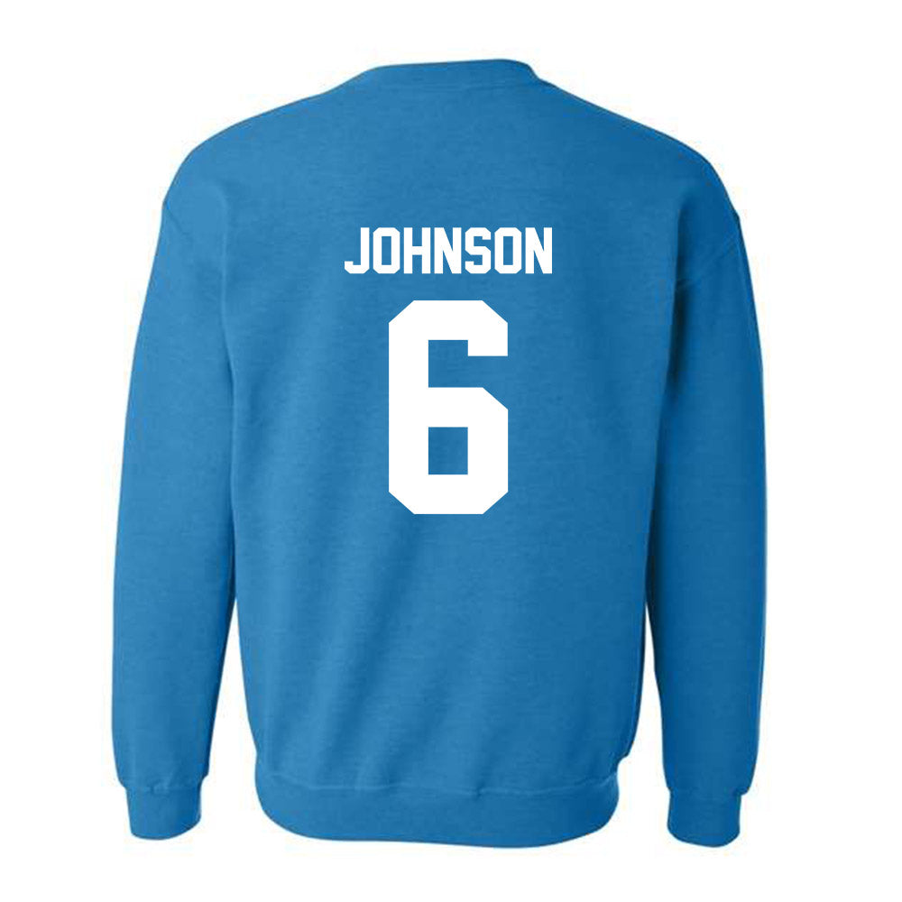 Coastal Carolina - NCAA Football : Krosse Johnson - Classic Fashion Shersey Crewneck Sweatshirt-1