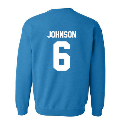 Coastal Carolina - NCAA Football : Krosse Johnson - Classic Fashion Shersey Crewneck Sweatshirt-1