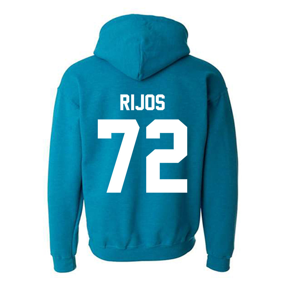 Coastal Carolina - NCAA Football : Dominic Rijos - Classic Fashion Shersey Hooded Sweatshirt-1