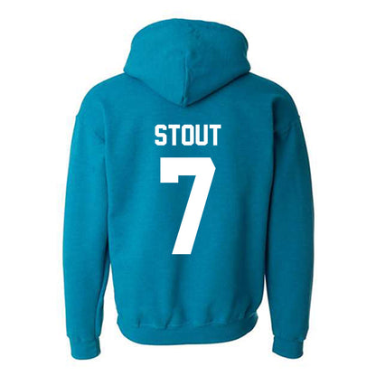 Coastal Carolina - NCAA Women's Volleyball : Jalyn Stout - Classic Fashion Shersey Hooded Sweatshirt-1