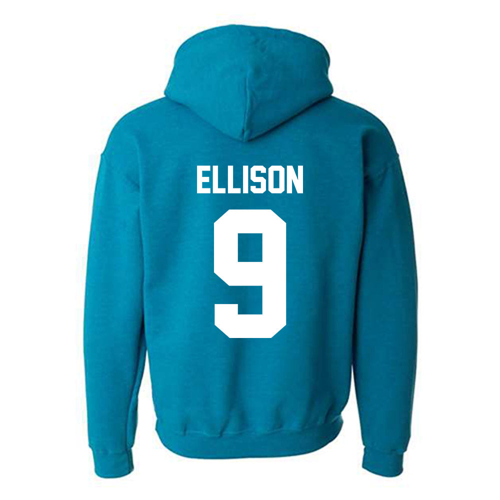 Coastal Carolina - NCAA Football : Cyrus Ellison - Classic Fashion Shersey Hooded Sweatshirt-1