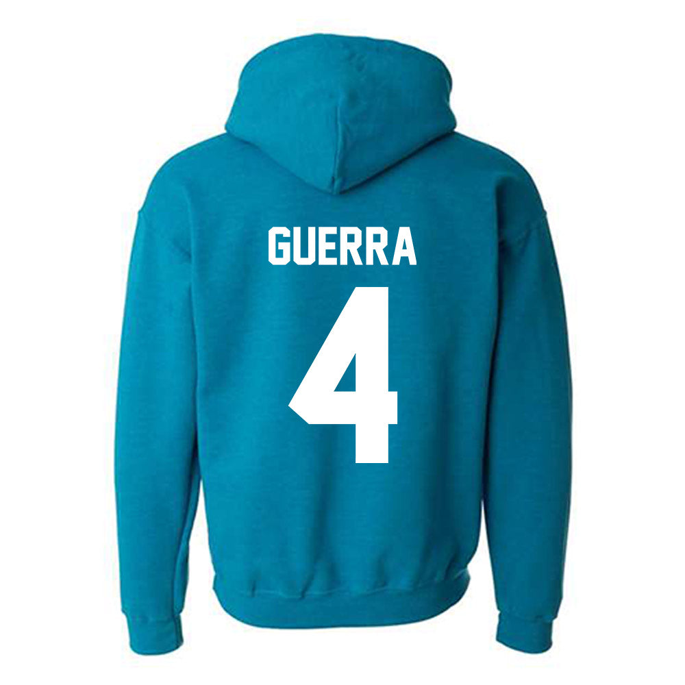 Coastal Carolina - NCAA Football : Tre Guerra - Classic Fashion Shersey Hooded Sweatshirt-1