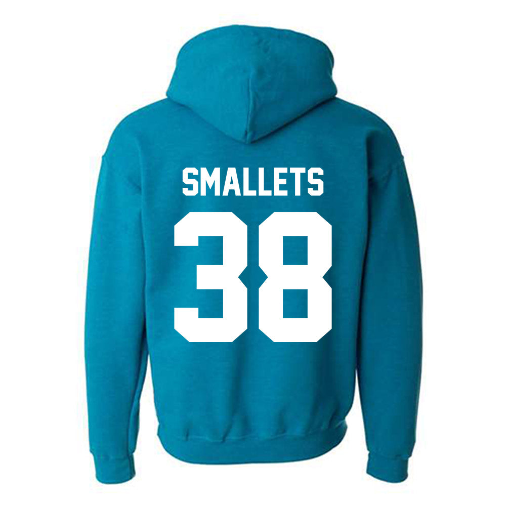Coastal Carolina - NCAA Baseball : Jackson Smallets - Classic Fashion Shersey Hooded Sweatshirt-1