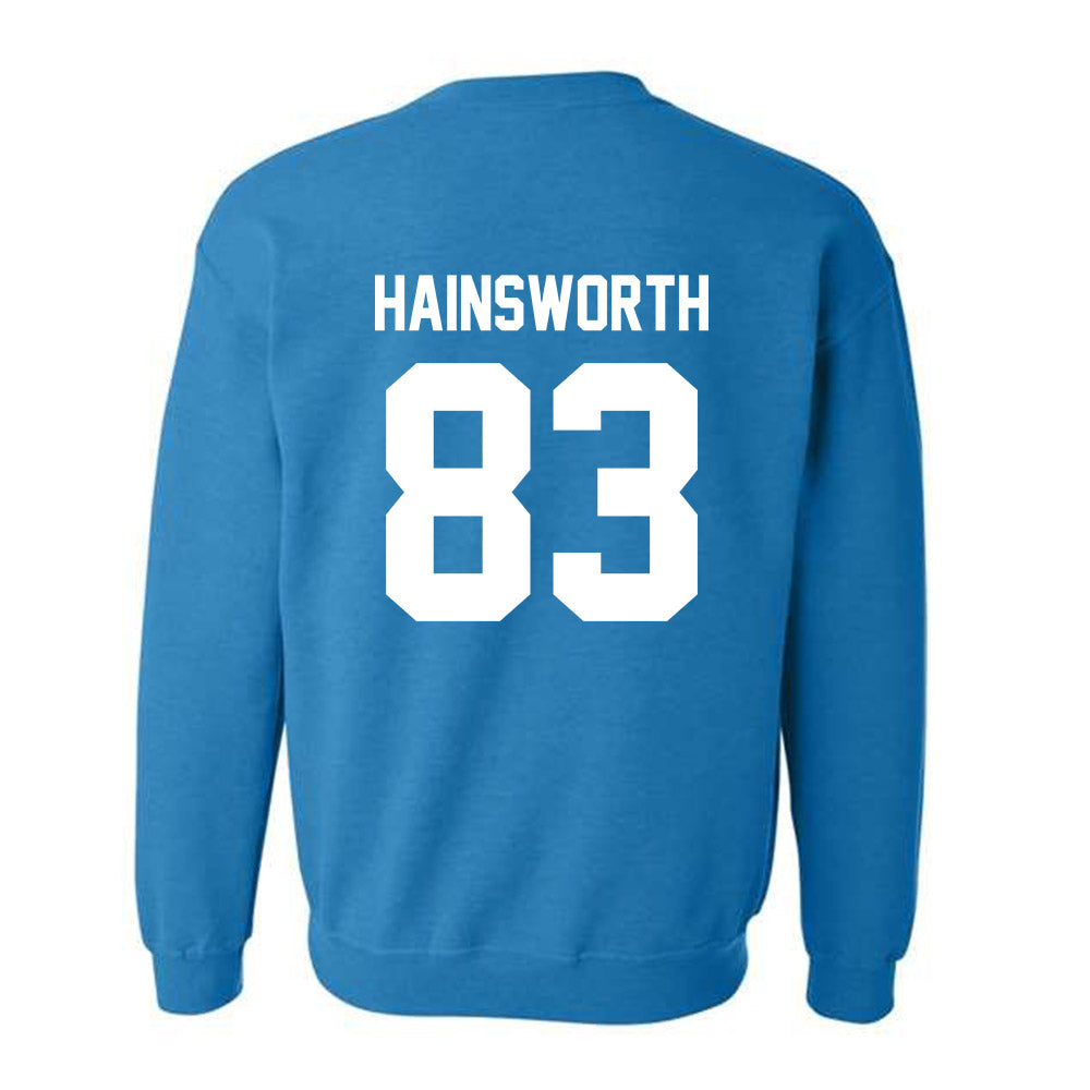 Coastal Carolina - NCAA Football : Kd Hainsworth - Classic Fashion Shersey Crewneck Sweatshirt-1