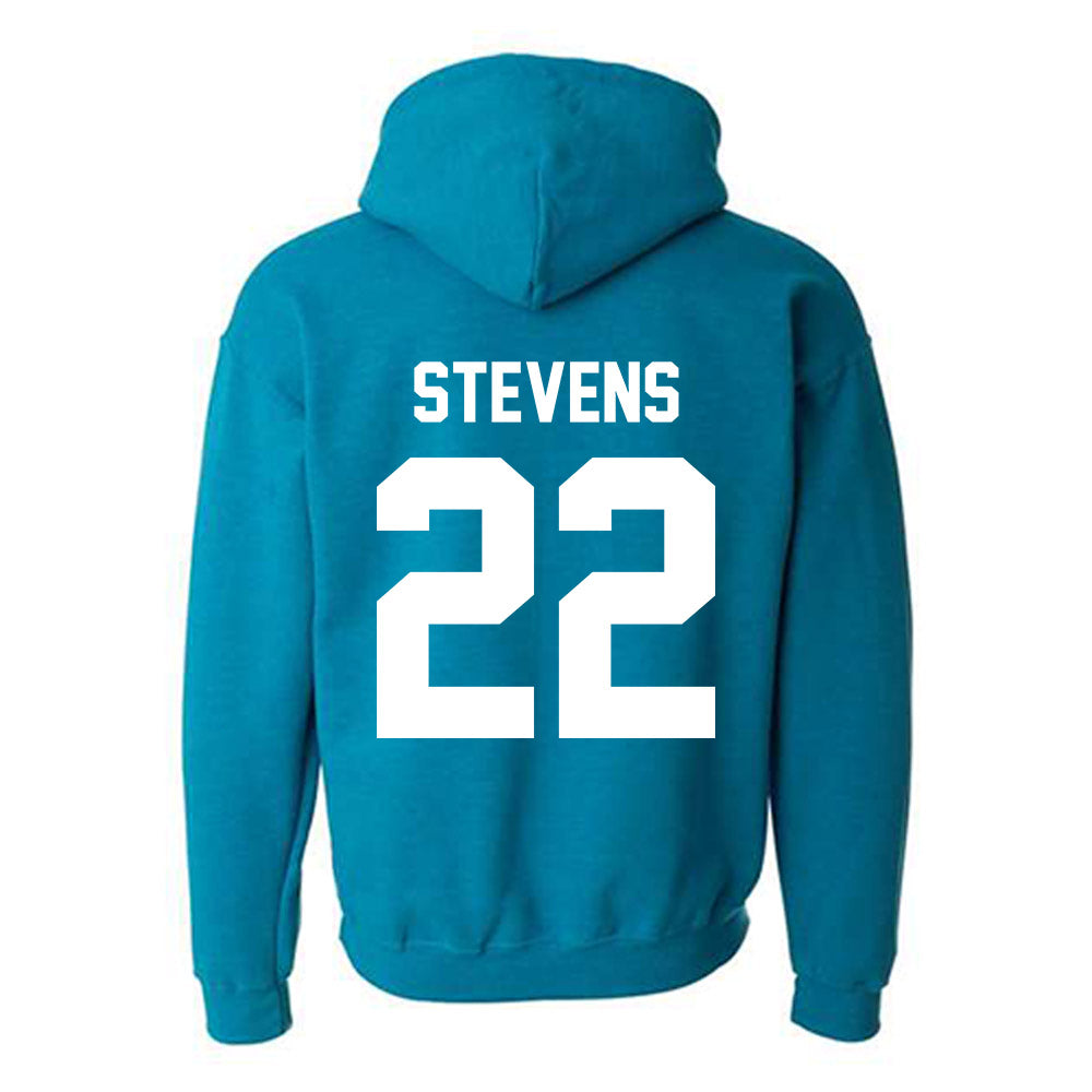 Coastal Carolina - NCAA Women's Soccer : Lily Stevens - Classic Fashion Shersey Hooded Sweatshirt-1