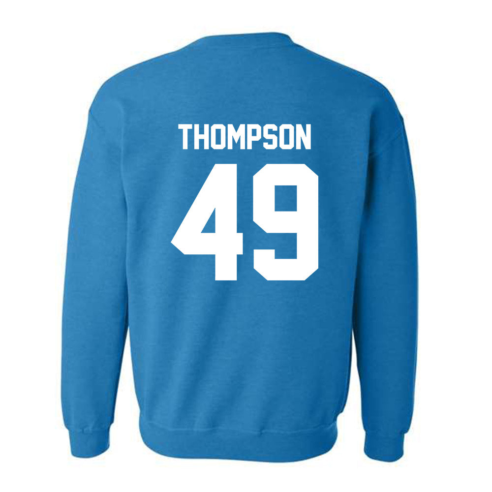 Coastal Carolina - NCAA Football : Shaikh Thompson - Classic Fashion Shersey Crewneck Sweatshirt-1
