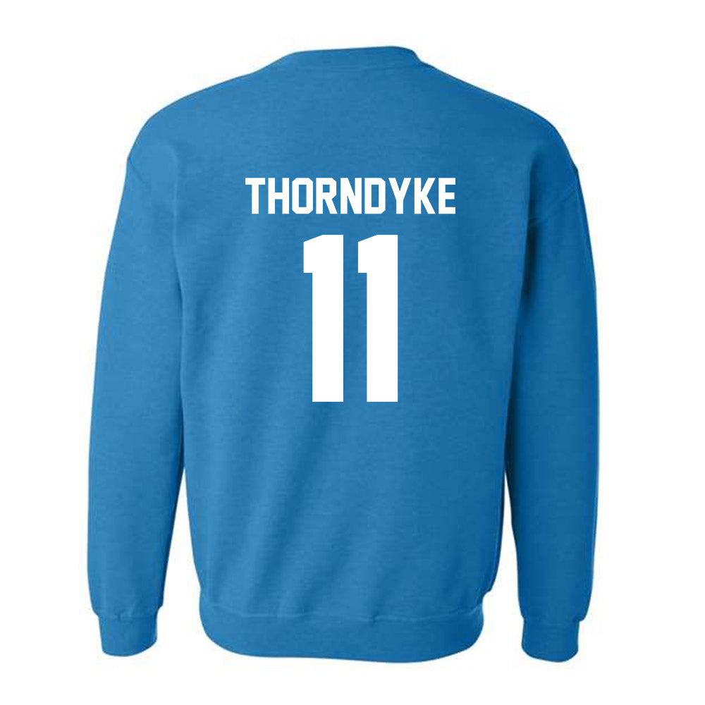Coastal Carolina - NCAA Baseball : Colby Thorndyke - Classic Fashion Shersey Crewneck Sweatshirt-1
