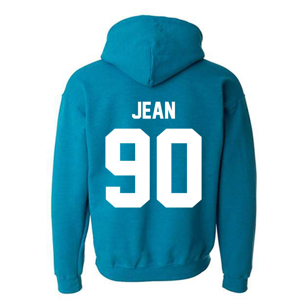 Coastal Carolina - NCAA Football : Reggie Jean - Classic Fashion Shersey Hooded Sweatshirt-1