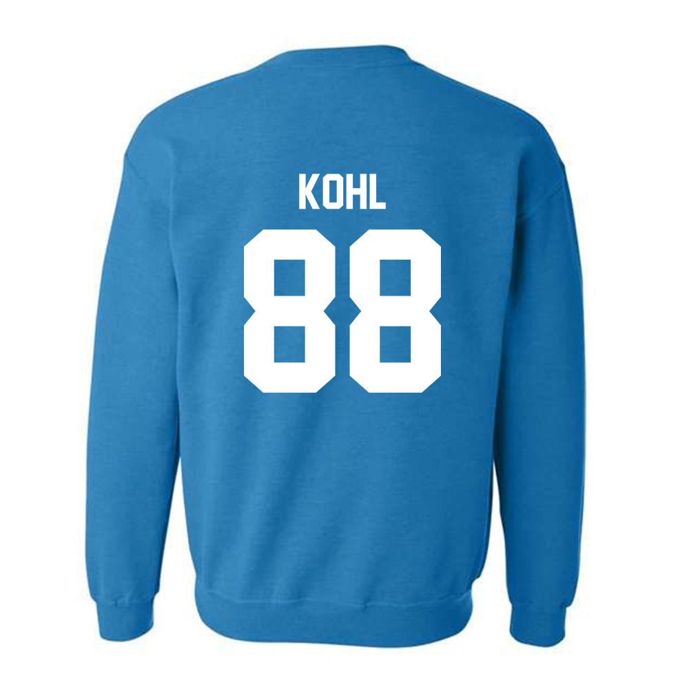 Coastal Carolina - NCAA Football : Jackson Kohl - Classic Fashion Shersey Crewneck Sweatshirt-1
