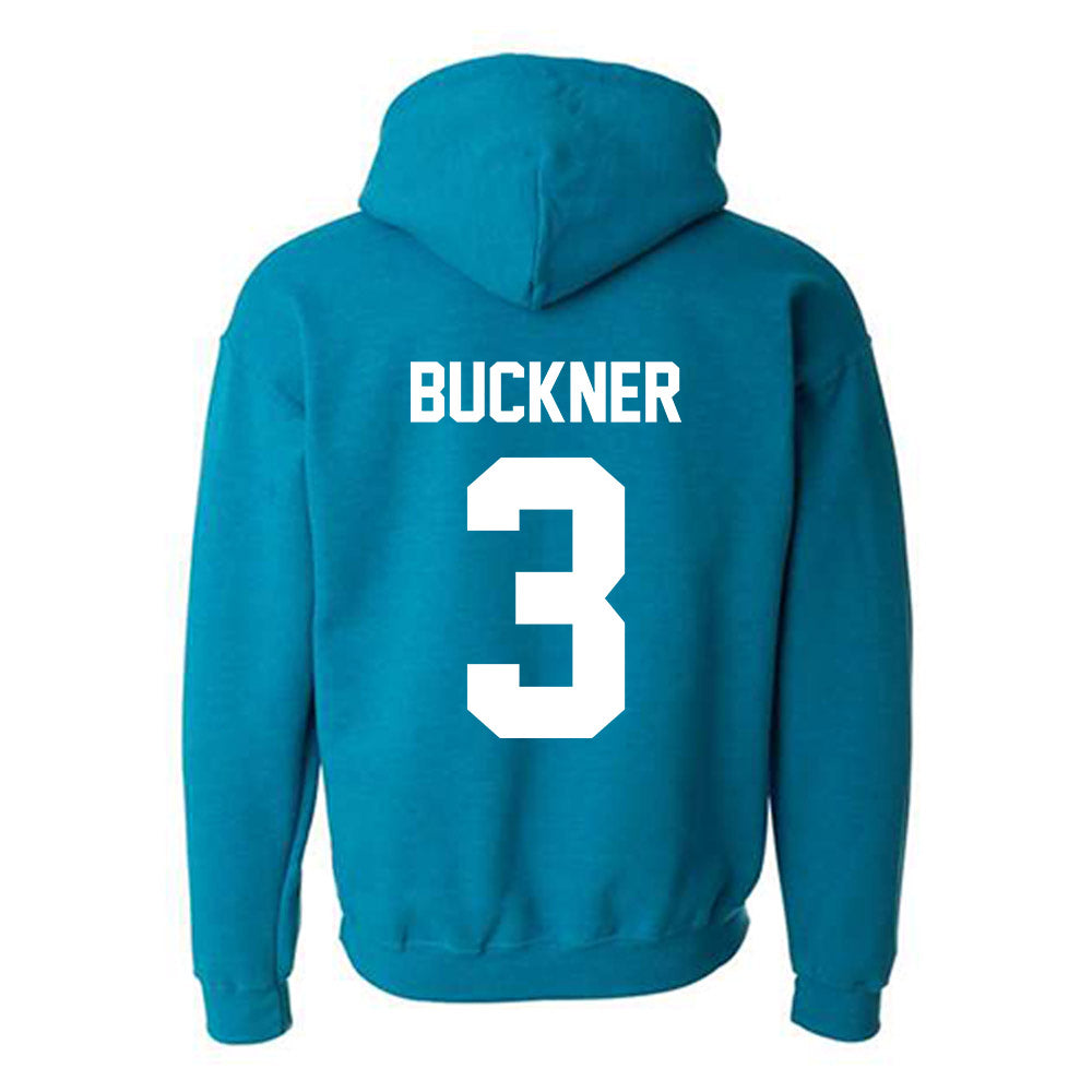 Coastal Carolina - NCAA Baseball : Lukas Buckner - Classic Fashion Shersey Hooded Sweatshirt-1