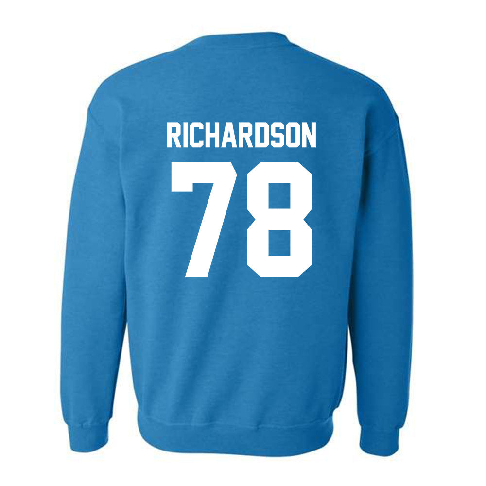 Coastal Carolina - NCAA Football : Daughtry Richardson - Classic Fashion Shersey Crewneck Sweatshirt-1